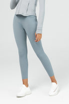 7/8 High Waisted Tummy Control Compression Legging - SALTUM SPORTS