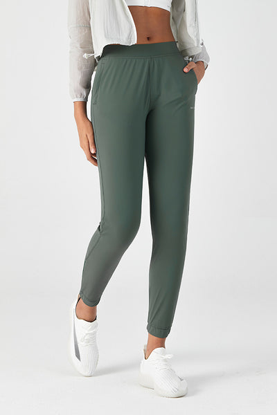 High-Waist Mesh-Like 7/8 Jogger - SALTUM SPORTS