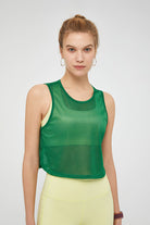 Women's Sleeveless Mesh Tank Top - SALTUM SPORTS