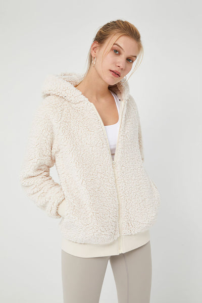 Hooded Sherpa Jacket - SALTUM SPORTS
