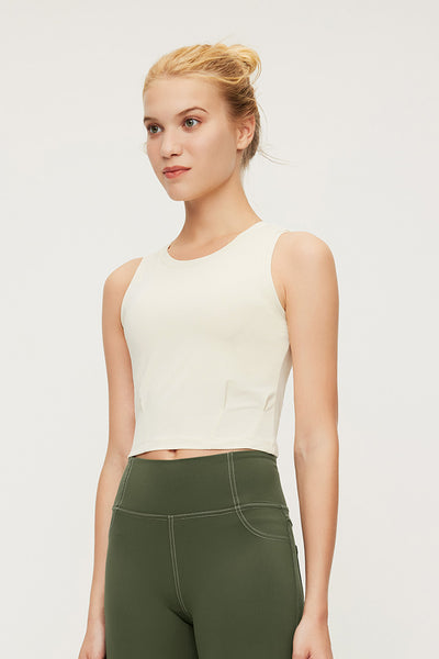 Anti-UV Cropped Tank Top for Women - SALTUM SPORTS