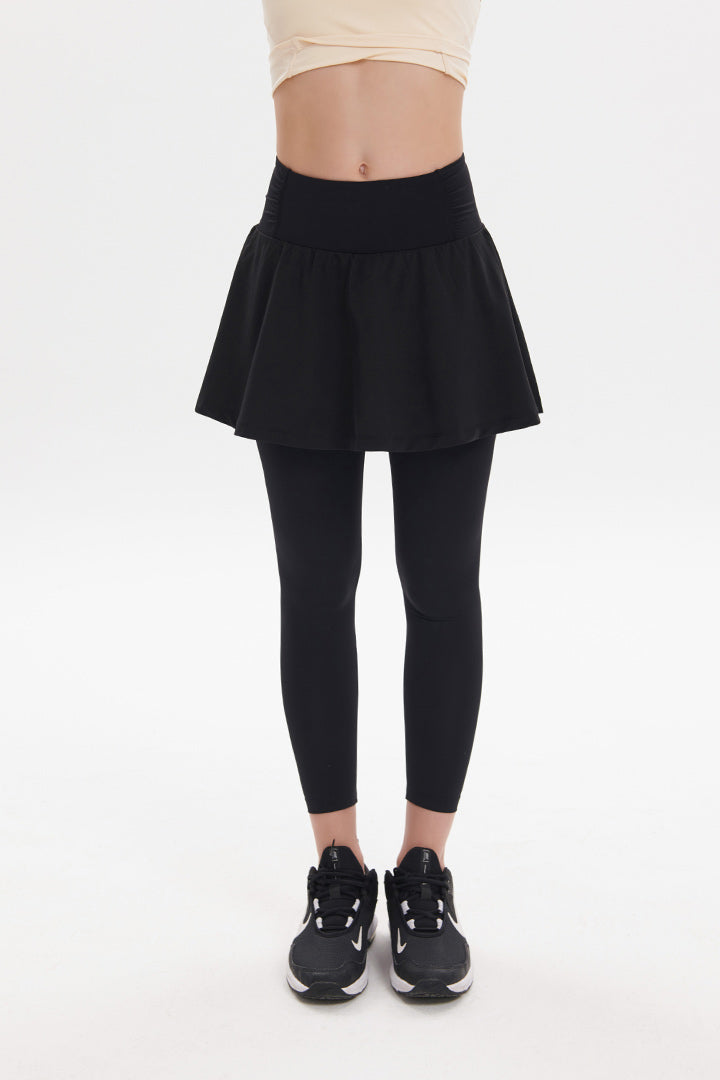 7/8 High Waisted Tennis Skirted Legging - SALTUM SPORTS