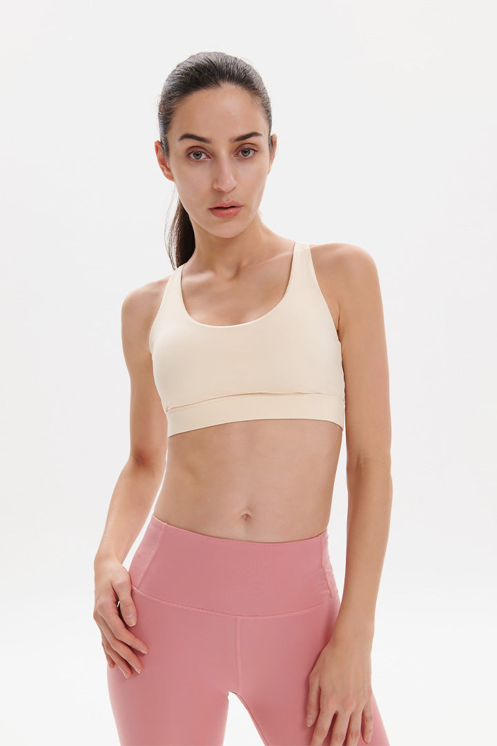 Cross Back Sports Bra - SALTUM SPORTS