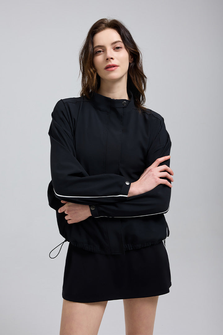Oversized Windbreaker Jacket