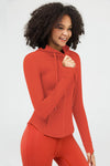 FlexEase™ Full Zip Hooded Define Jacket - SALTUM SPORTS