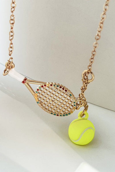 Saltum - Tennis Racquet Necklace saltumsports.com