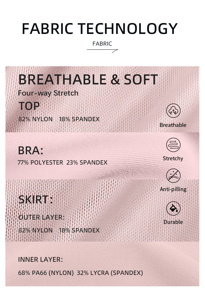 Saltum - Sheer Mesh 3-Piece Set LULULemon ALO