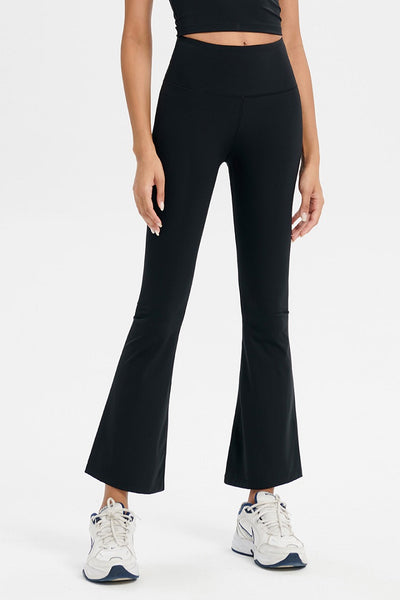FlexEase™ High Waisted Yoga Flares - SALTUM SPORTS