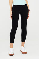 FlexEase™ Middle Waist Legging with Pockets - SALTUM SPORTS