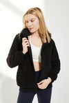 Hooded Sherpa Jacket - SALTUM SPORTS