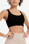 Strappy Cross Back Sports Bra - SALTUM SPORTS