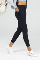 7/8 High Waisted Tummy Control Compression Legging - SALTUM SPORTS