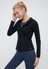 Lightweight Full-Zip Hooded Workout Sweatshirts with Pockets - SALTUM SPORTS