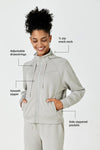 AeroChic™ Full-Zip Hoodie - SALTUM SPORTS