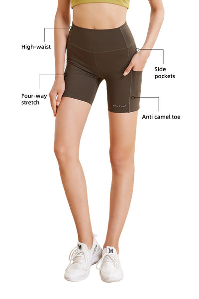 High Waist Running Short - SALTUM SPORTS