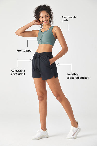 Running Sports Bra & Speedy Short Workout Set - SALTUM SPORTS
