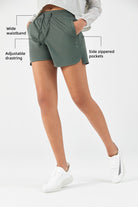 Women's Running Short with Zipper Pockets - SALTUM SPORTS