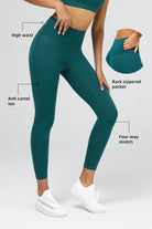 FlexEase™ 7/8 Workout Legging with Zip Pocket - SALTUM SPORTS