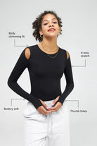 BreeLite™ Long Sleeve T-shirt with Thumb Hole - SALTUM SPORTS