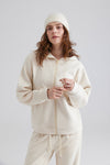 Zip-Up Hooded Sweatshirt