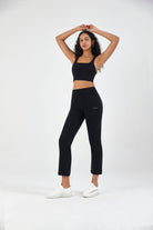 SALTUM SPORTS Crop Tops and Pants matching two-piece sets