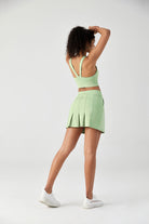 SALTUM SPORTS athletic outfit Longline Sports Bra V-Back 