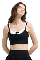 Woman black and white Double Layer StrydeForm Bra