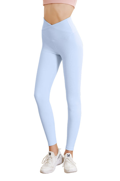 Women's Crossover High Waisted Legging - SALTUM SPORTS