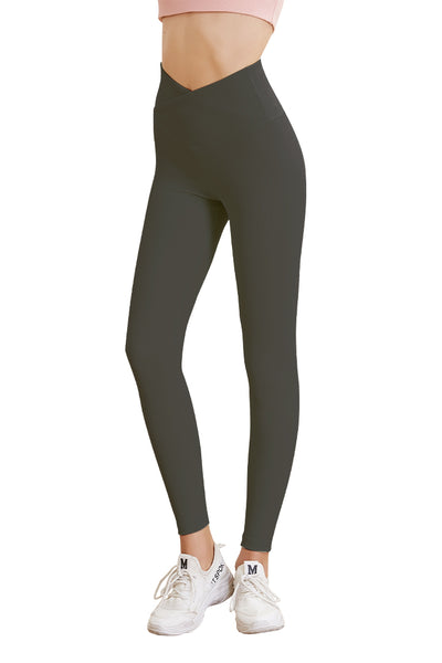 Women's Crossover High Waisted Legging - SALTUM SPORTS