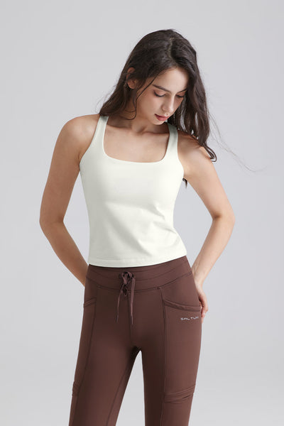 U-Neck Racerback Tank Top