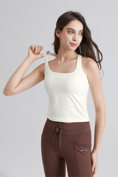 U-Neck Racerback Tank Top