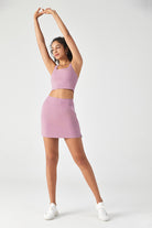 SALTUM FlexEase™ Mini Tennis Skirt Blush Purple