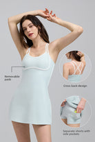 HiTense™ Mini Dress SALTUM Streamlined Dress