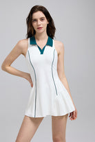 FlexEase™ 2.0 Tennis Polo Dress - SALTUM
