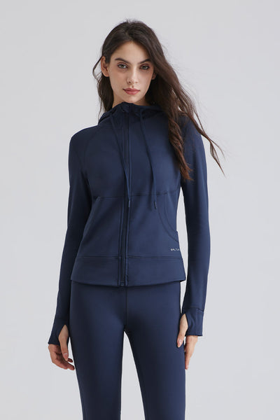 Fleece-Lined Hooded Jacket