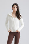 Fleece-Lined Hooded Jacket