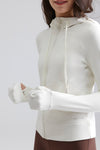 Fleece-Lined Hooded Jacket