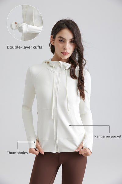 Fleece-Lined Hooded Jacket