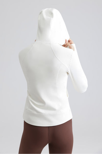 Fleece-Lined Hooded Jacket