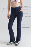 High-Rise Flare Leggings Cargo Pocket