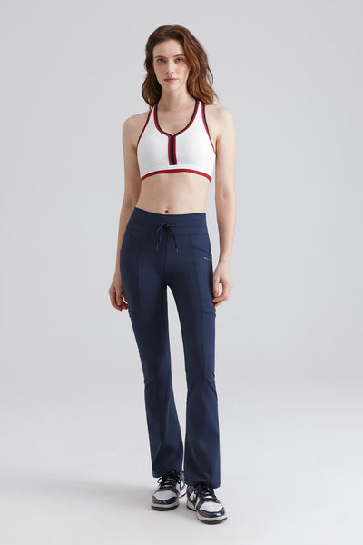 High-Rise Flare Leggings Cargo Pocket