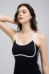 HiTense™ Streamlined Mini Dress With  Built-in Shorts & Pockets - SALTUM