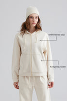 women Lightweight Oversized Zip Up Hoodie and pants