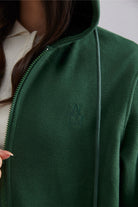 Green hoodie with Drawstring Hooded Sweatshirt with Pockets