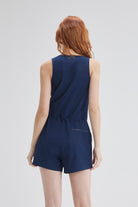 SALTUM Utility Casual Romper dark-navy