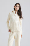 Sustainable Everyday - Long High-Neck Hooded Jacket