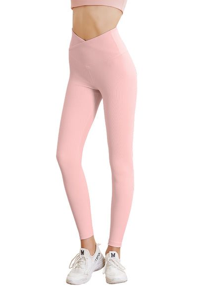Women's Crossover High Waisted Legging - SALTUM SPORTS