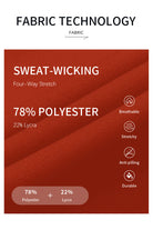 Fabric technology label with sweat-wicking properties 