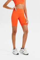 SALTUM Women's High-Waist Biker Shorts Yoga Shorts