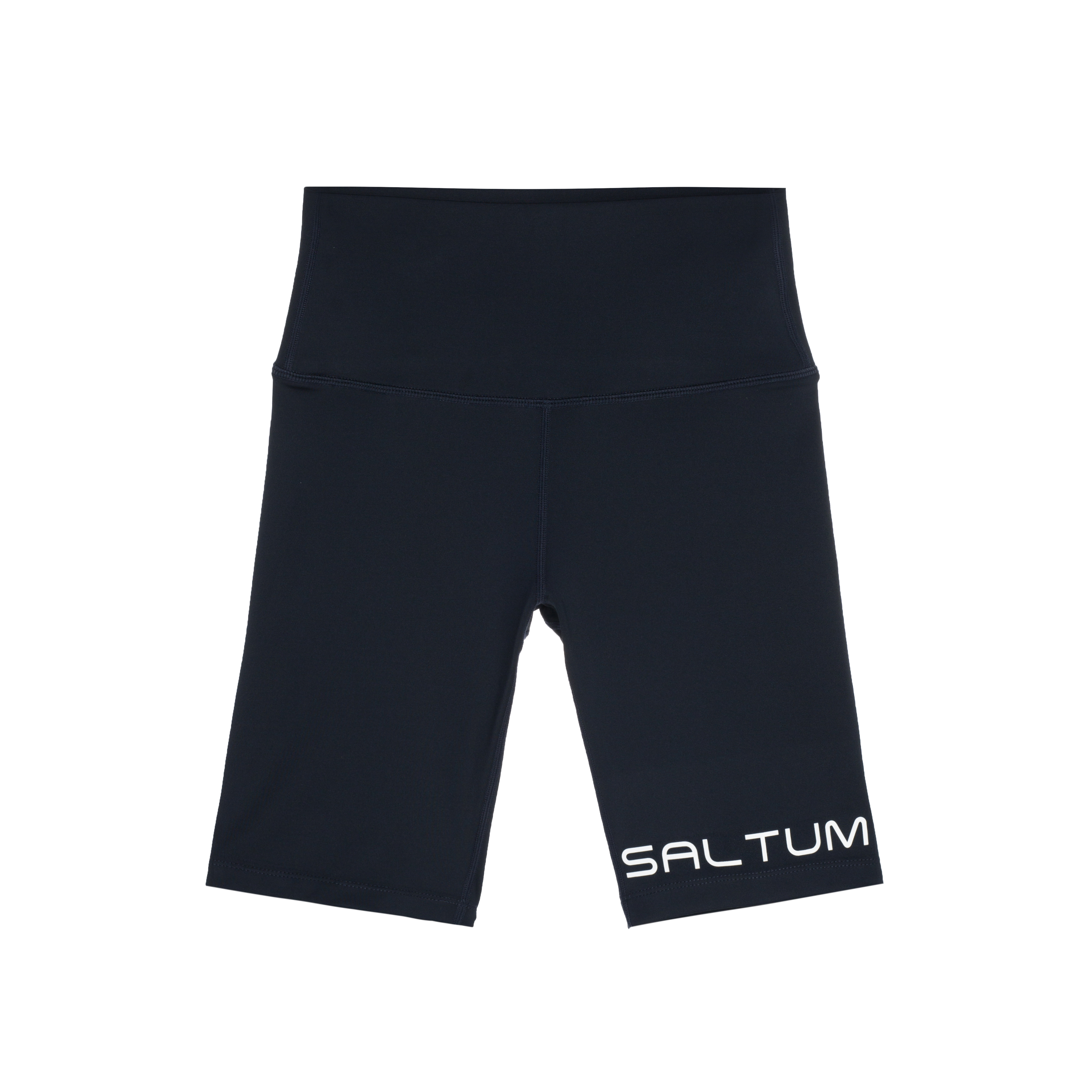 Black Women's High-Waist Compression Biker Shorts Gym Running Yoga Shorts 
